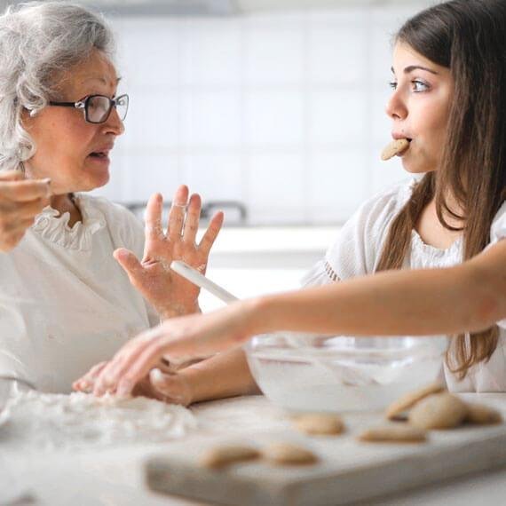 Community elder care and warmth